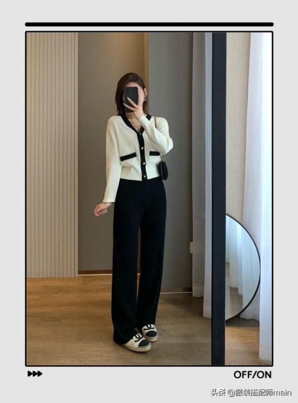 针织开衫可以配半身长裙吗?-5