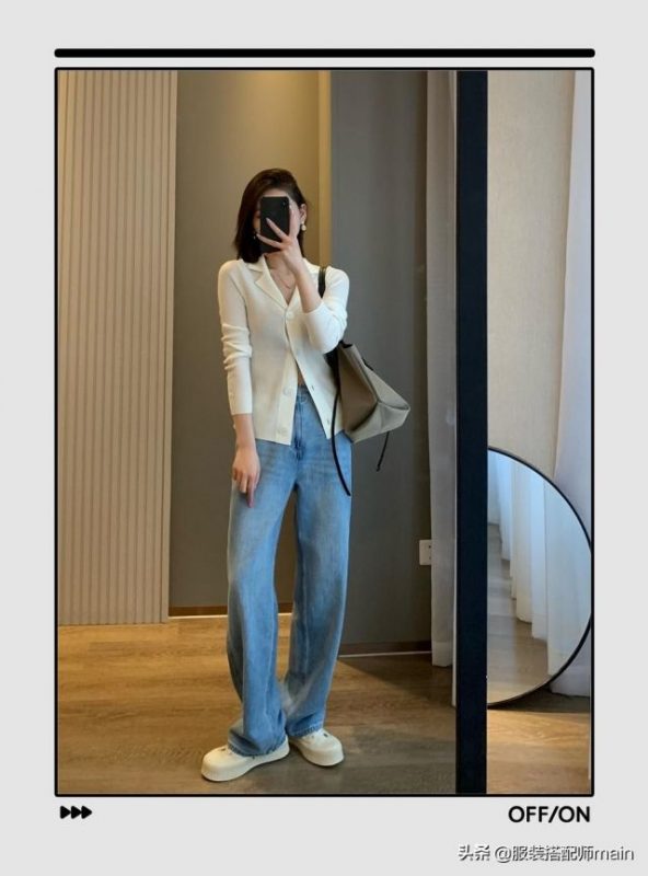 针织开衫可以配半身长裙吗?-10
