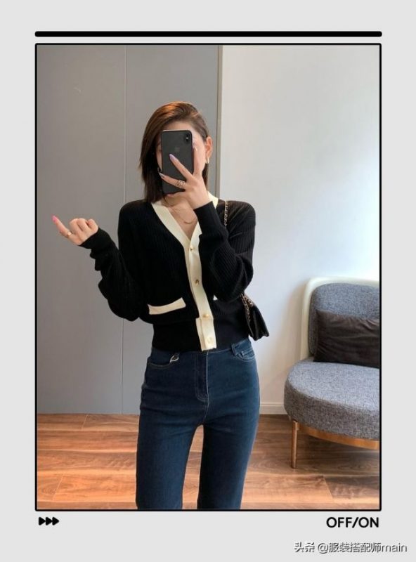 针织开衫可以配半身长裙吗?-13