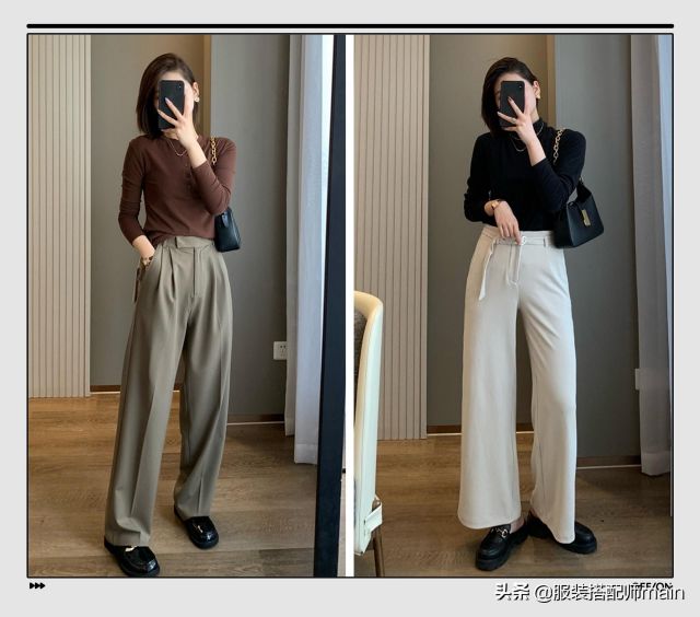秋季裤子女款阔腿裤？女式阔腿裤的正确穿法-1