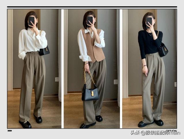 秋季裤子女款阔腿裤？女式阔腿裤的正确穿法-1