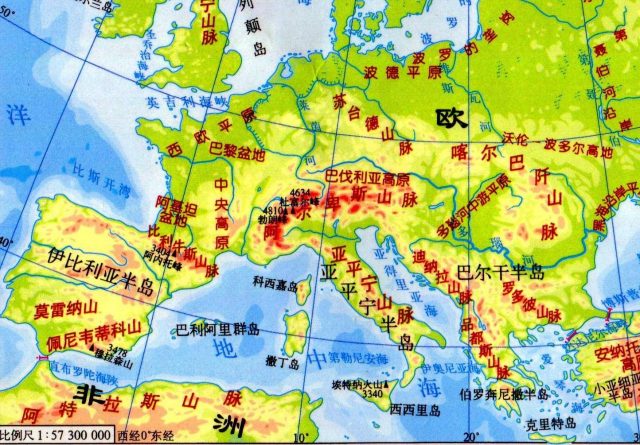 阿尔卑斯山在哪？阿尔卑斯山脉位于-1