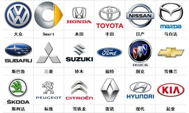 车标志图片名字大全（全部车标志和名字）-1