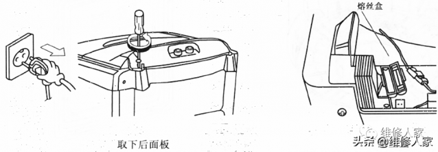 小天鹅洗衣机结构图(小天鹅洗衣机内部结构)-1