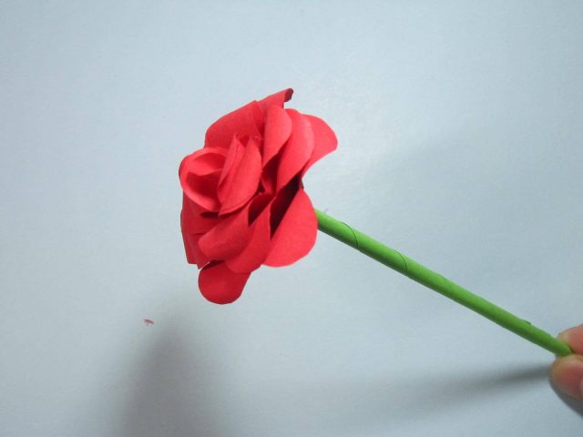玫瑰花折法步骤图片(玫瑰花的折法图片)-资料巴巴网