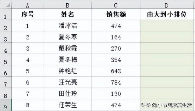 rank函数怎么用？RANK函数的用法-1